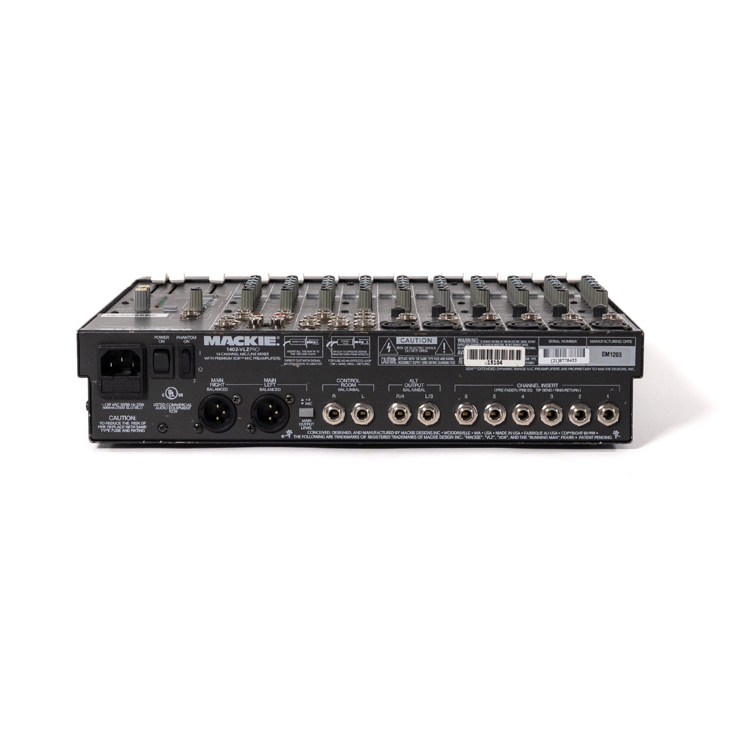 Mackie 1402-VLZ PRO 14-Channel Analog Mixer