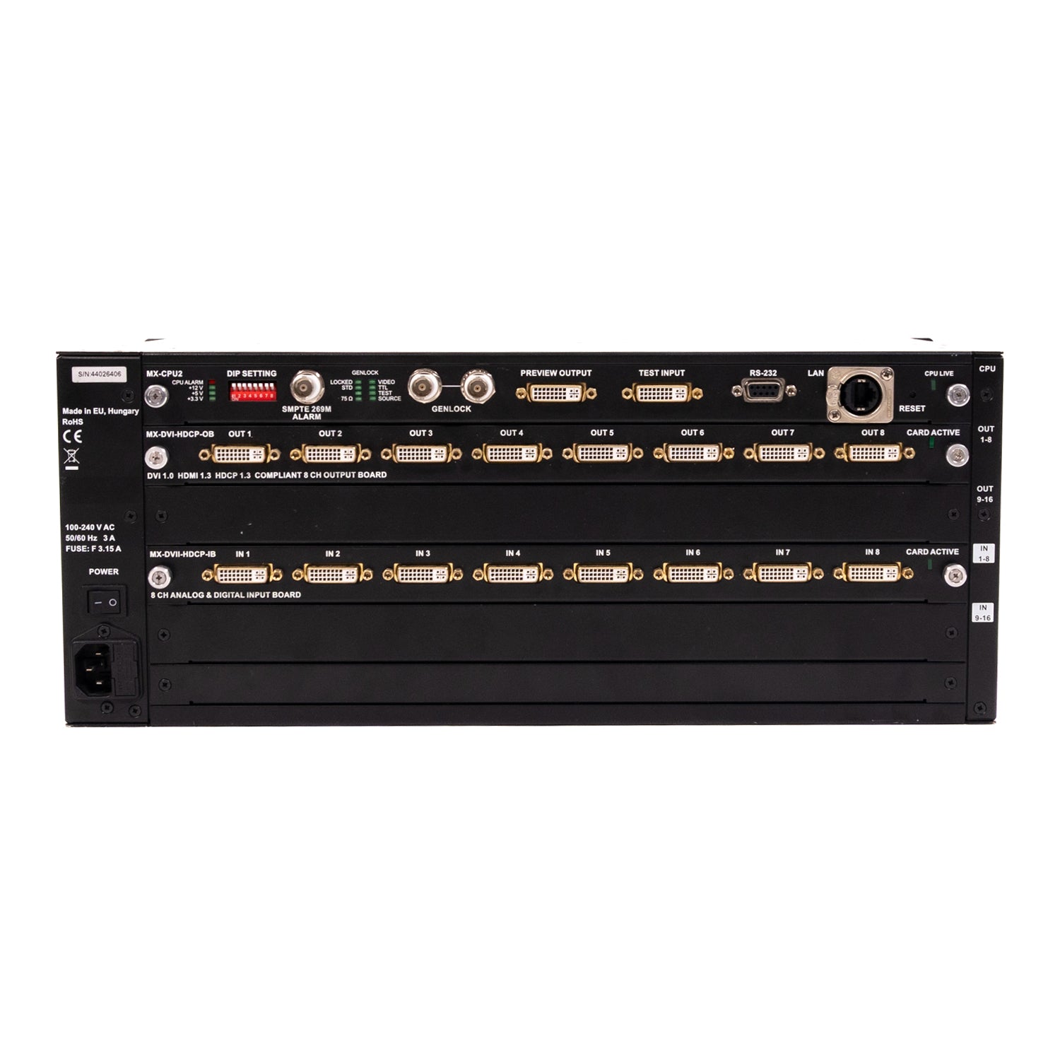 Lightware Visual Engineering MX-FR17 17x17 Digital Matrix Router