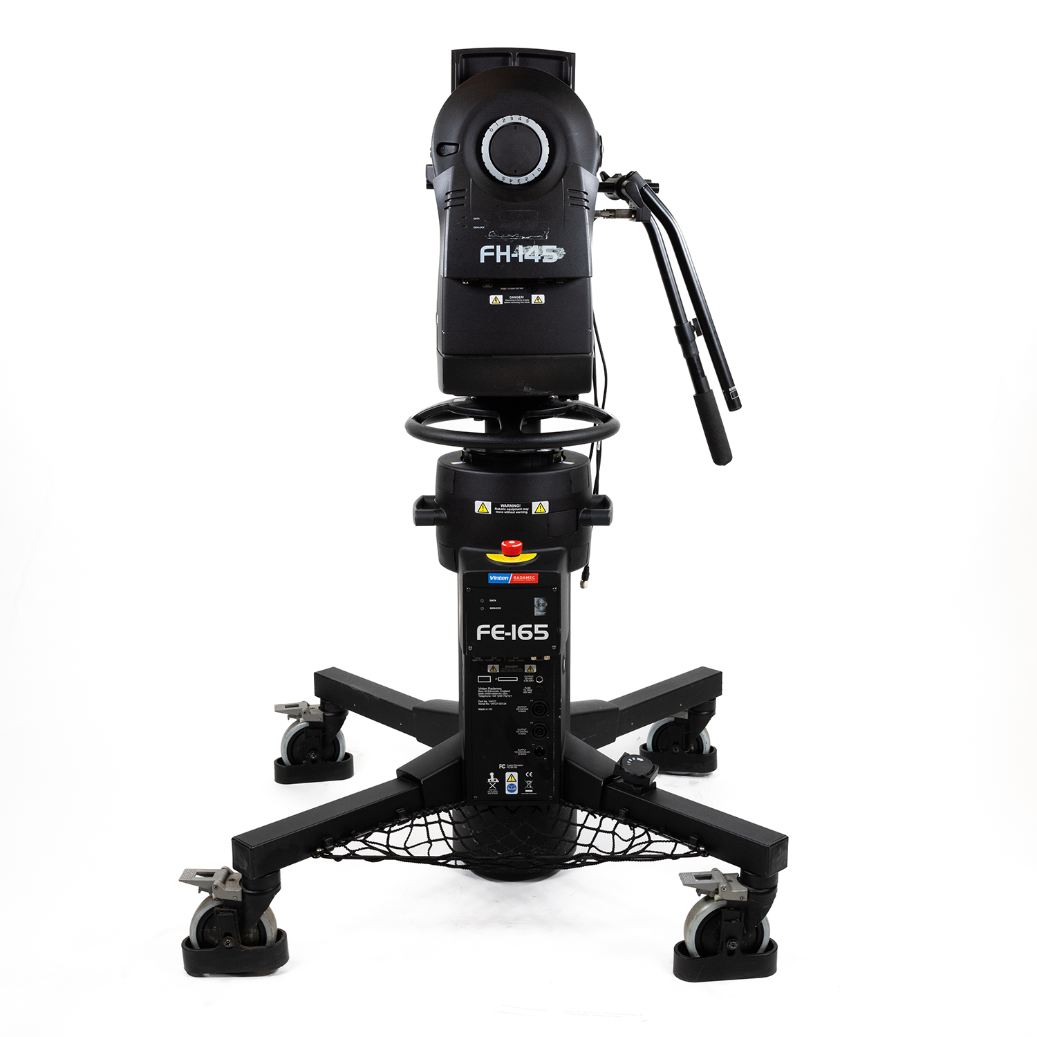 Vinten FE-165 Light Robotic Elevation Unit with Fusion FH-145 Robotic and Manual Head