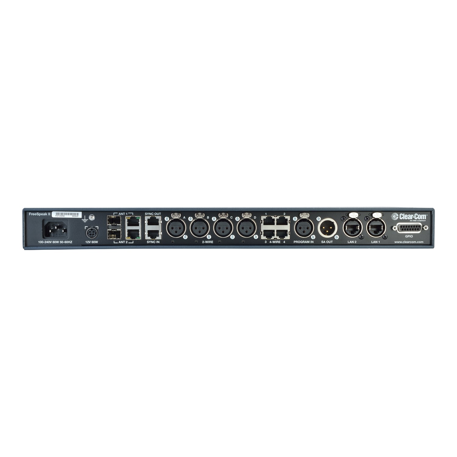 Clear-Com FSII-Base-II FreeSpeak II Digital Wireless Base Station