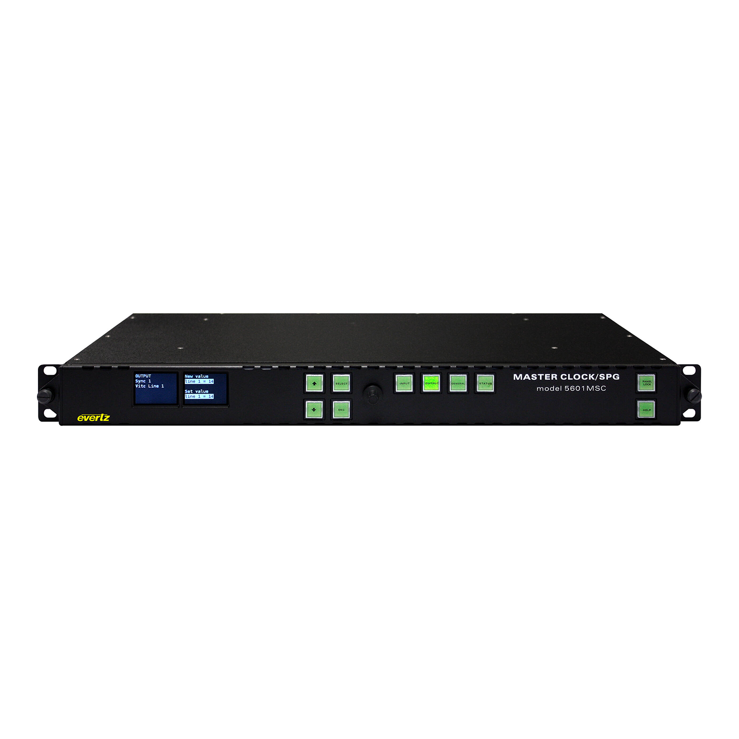 Evertz 5601MSC Master SPG/Clock System