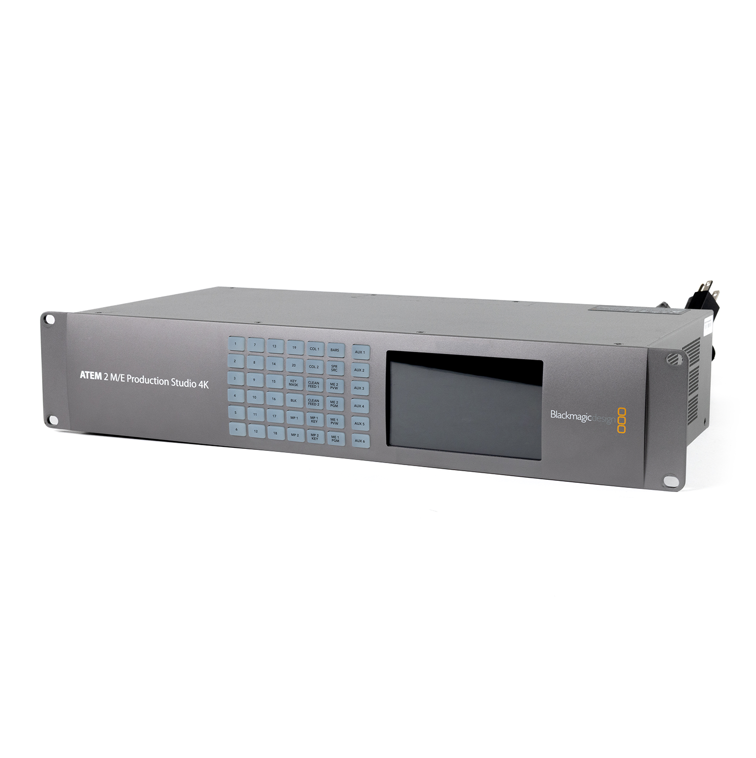 Used Blackmagic Design ATEM 2 M/E Production Studio 4K in Good Condition Front View