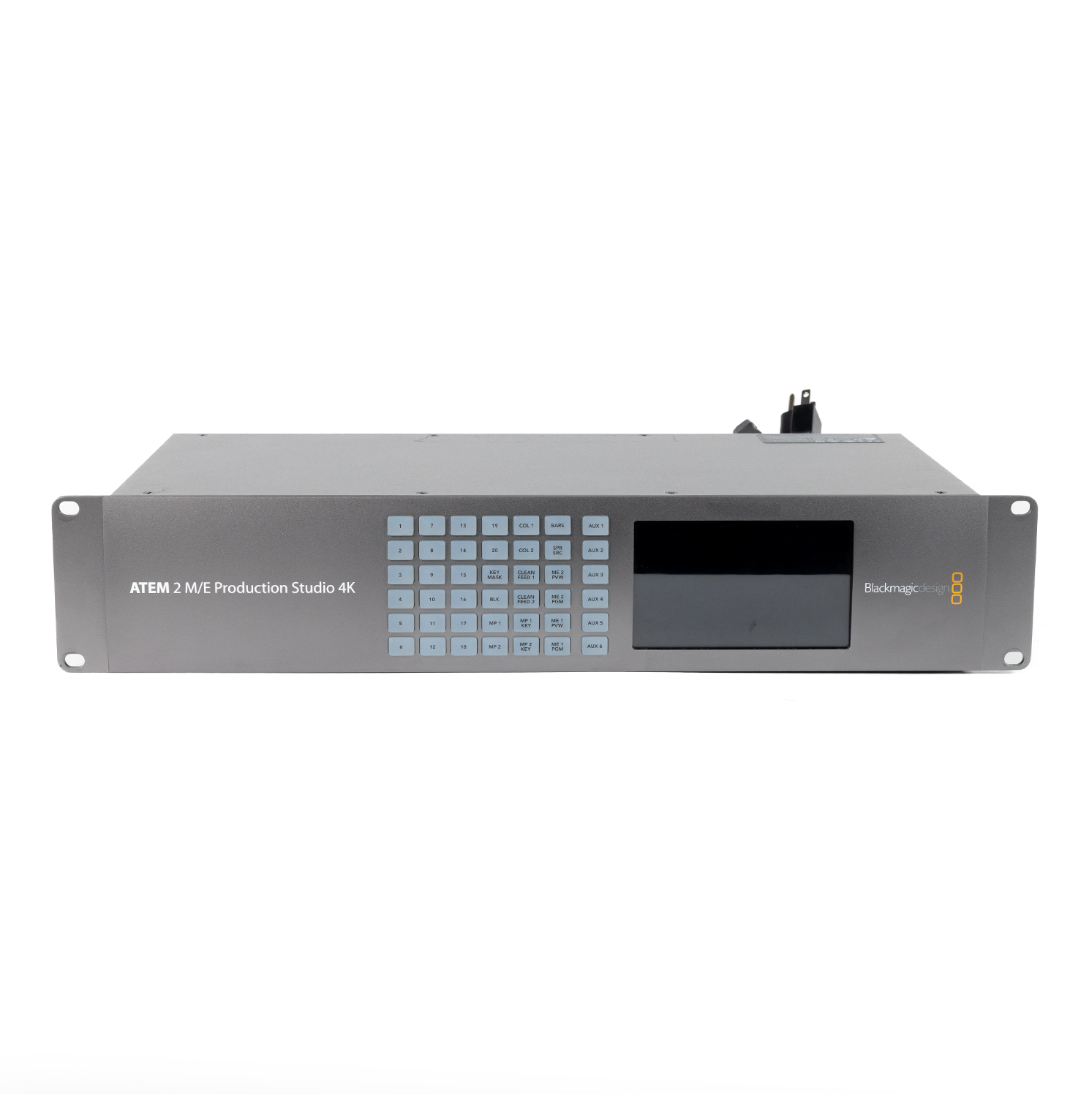 Used Blackmagic Design ATEM 2 M/E Production Studio 4K in Good Condition Front View