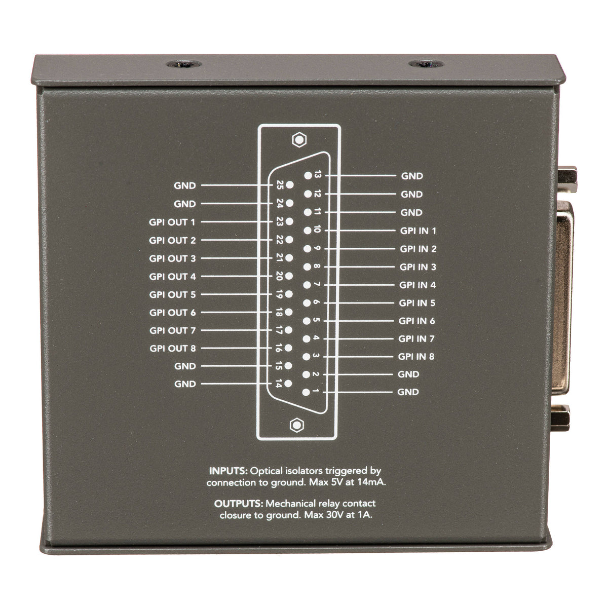 Blackmagic Design GPI & Tally Interface