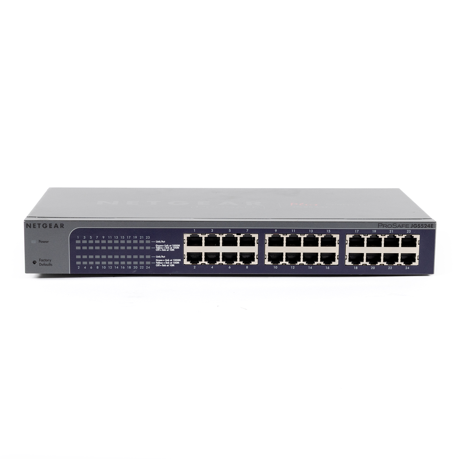 Netgear JGS524Ev2 24-Port Gigabit Ethernet ProSafe Plus Switch