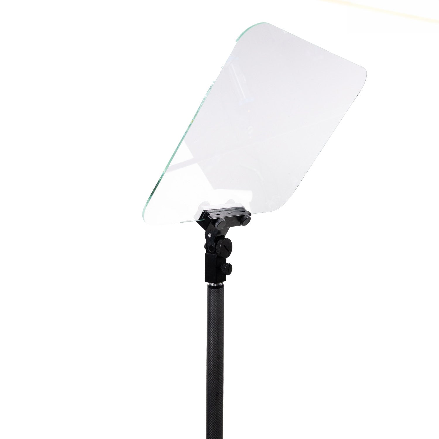 Prompter People StagePro Presidential Teleprompter Pair - 24" High Brightness, Carbon Fiber Poles, w/ Flight Case