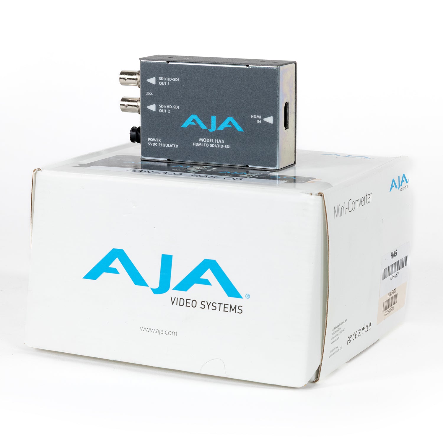 AJA HA5 HDMI to SDI/HD-SDI Video and Audio Converter