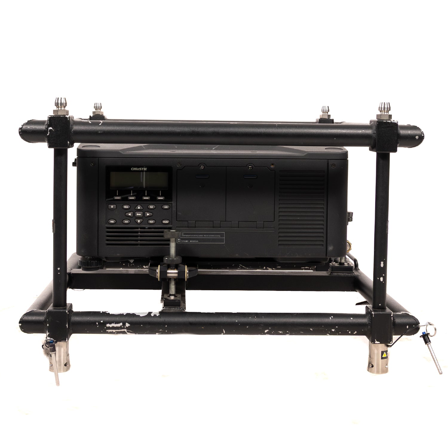 Christie Roadster HD14K-M DLP Projector with Fly Cage & Road Case