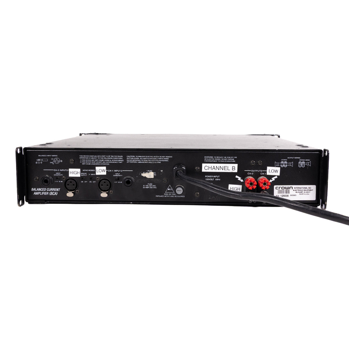 Crown K2 Balanced Current Amplifier