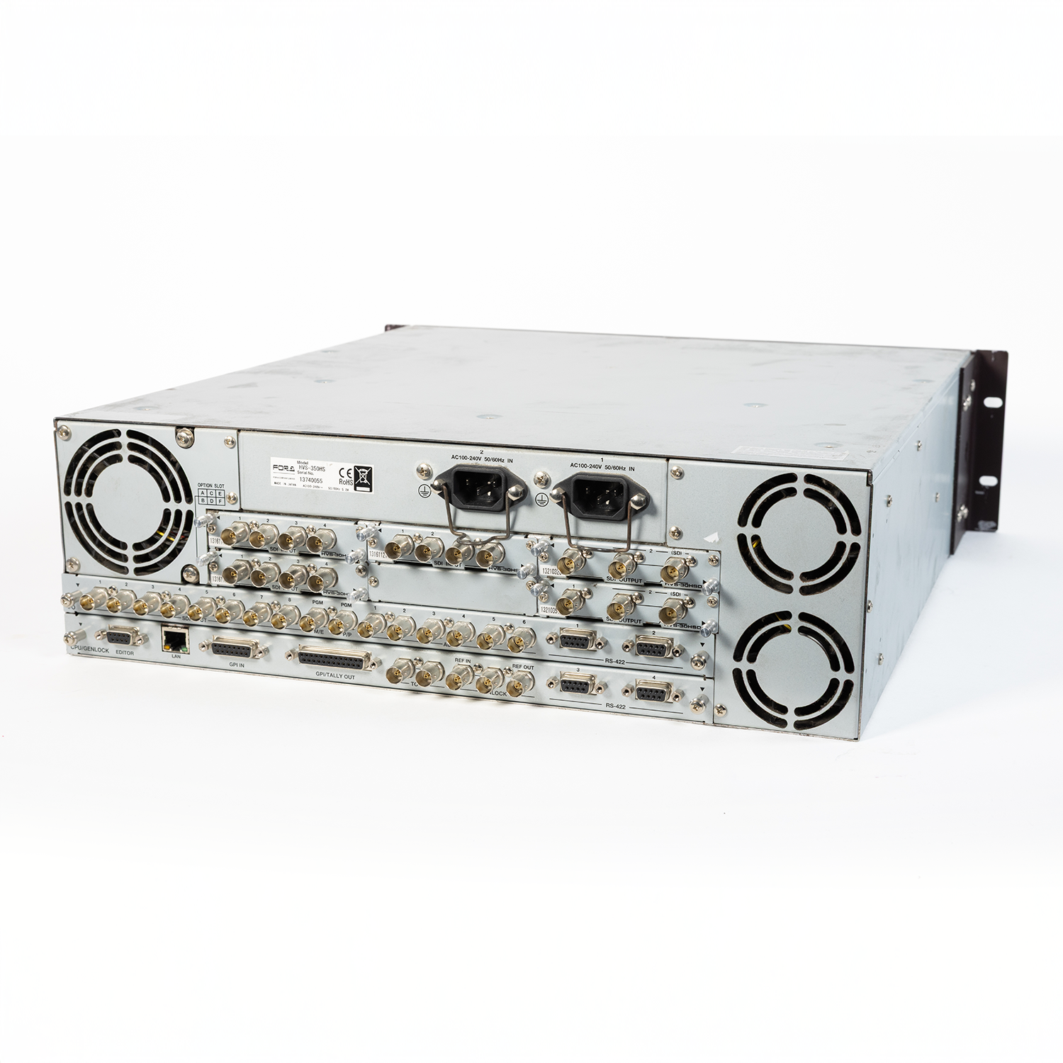 FOR-A HVS-350HS 1.5 M/E Switcher and Frame