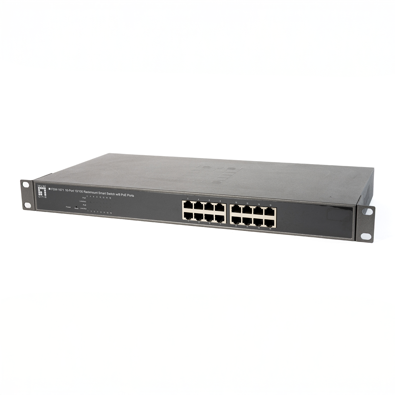 LevelOne FSW-1671 16-Port 10/100 Rackmount Smart Switch