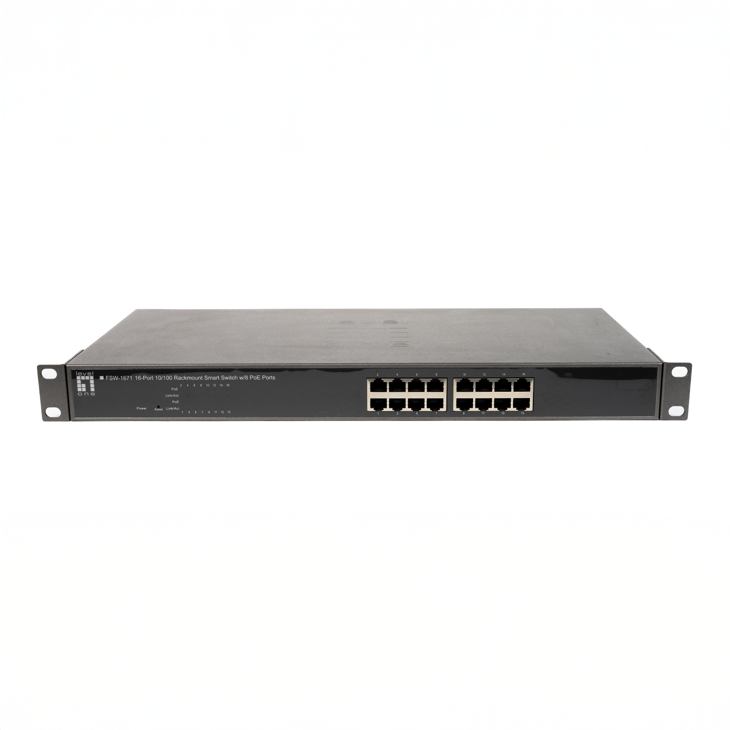 LevelOne FSW-1671 16-Port 10/100 Rackmount Smart Switch