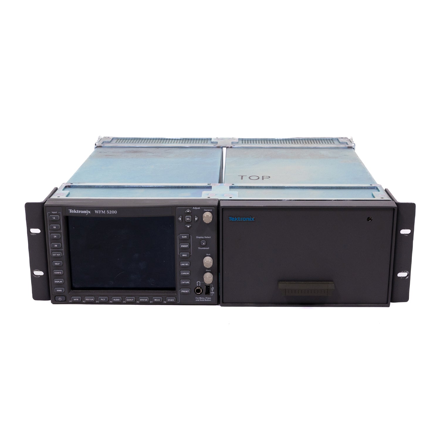 Tektronix WFM5200 Compact Waveform Monitor with Rack Drawer
