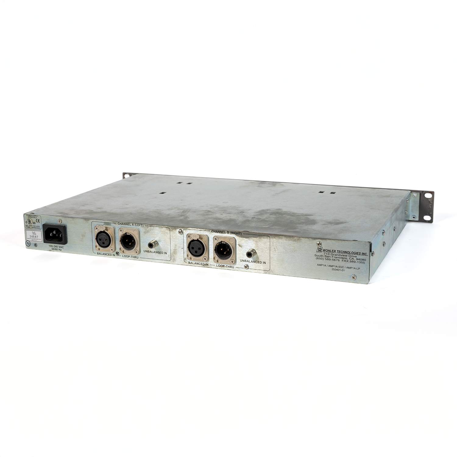 Wohler Technologies AMP1A Analog Audio Monitor Panel