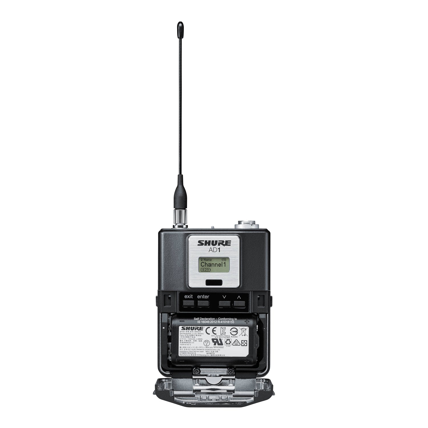 Shure Axient Digital AD1 Bodypack Transmitter