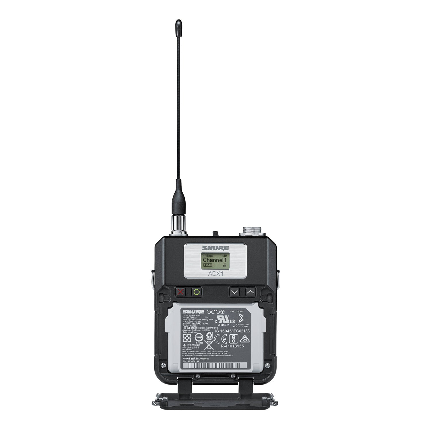 Shure Axient Digital ADX1 Bodypack Transmitter