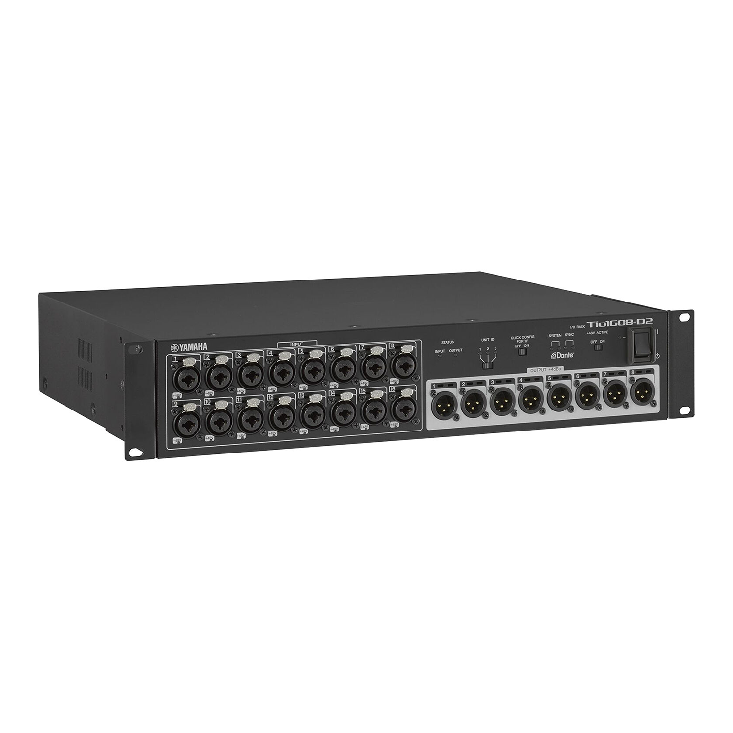 Yamaha TIO1608-D2 Dante I/O Rack