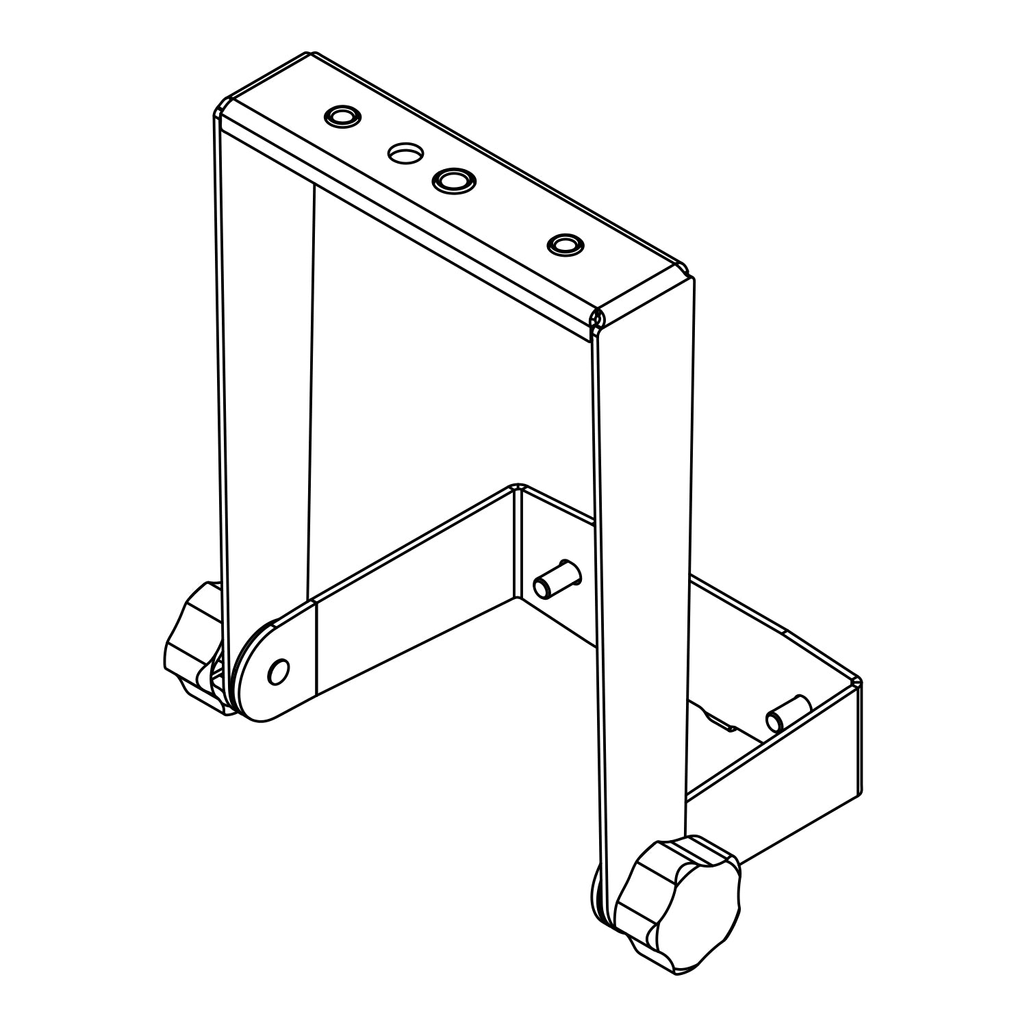 d&b U3 Swivel Bracket (Z5800)