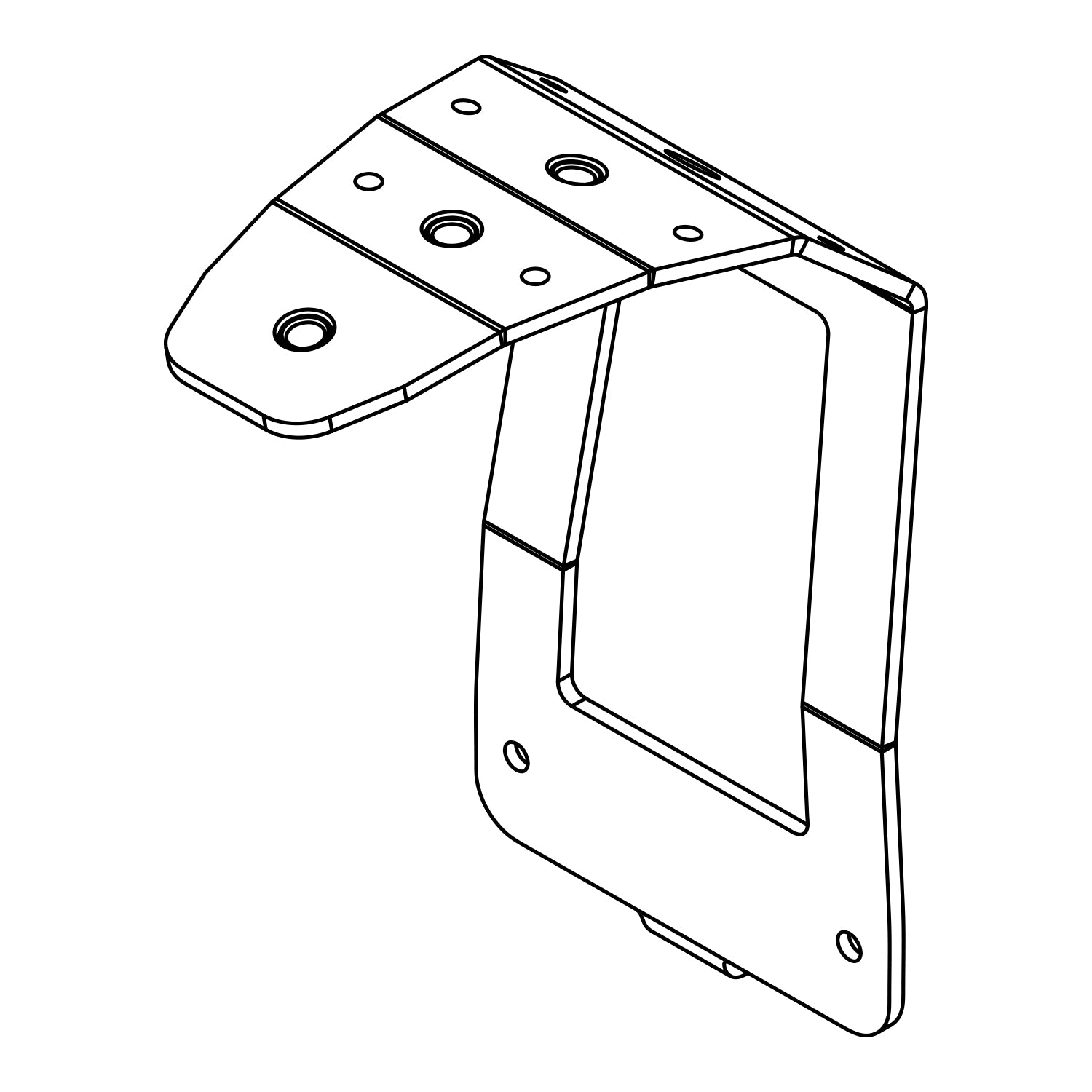 d&b U3 Vertical Bracket (Z5801)