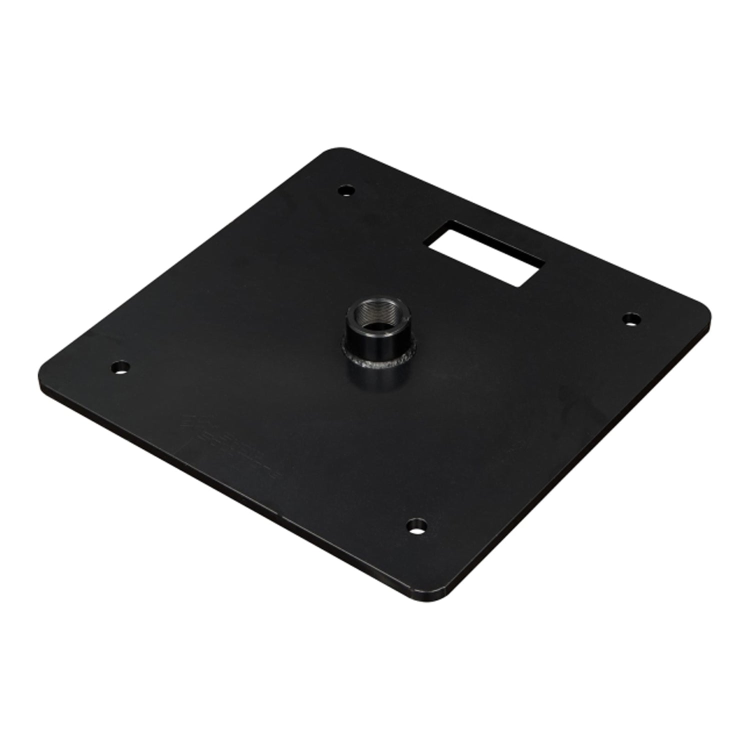 1 1/2" Schedule 40 Pipe Base - 50 lb, Square, 19" x 19"