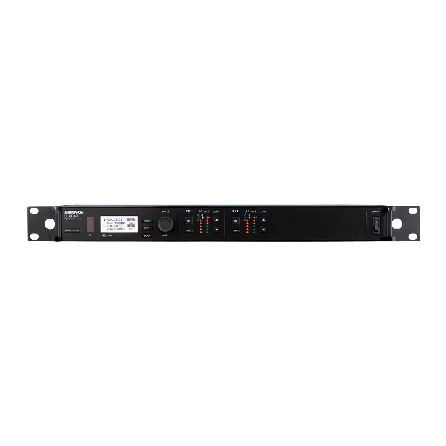 Shure ULXD4D Dual Wireless Receiver