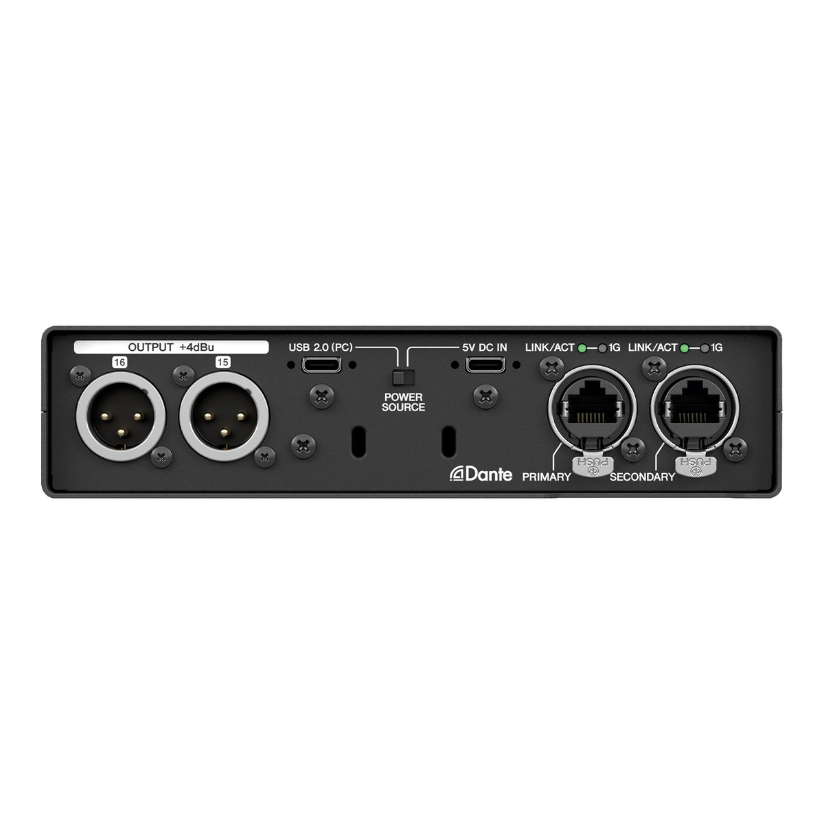 Yamaha RUio16-D Dante/USB Audio Interface