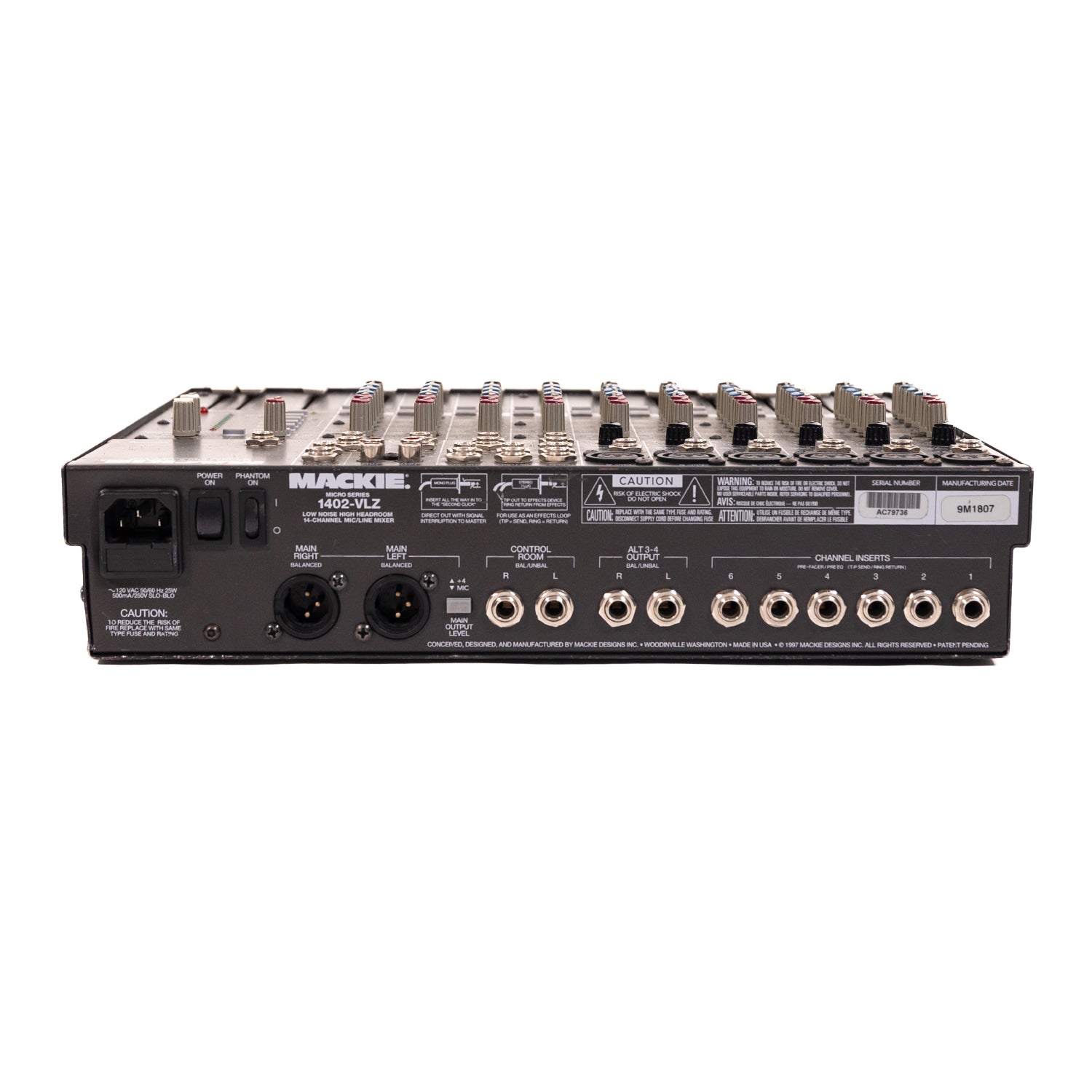 Mackie 1402-VLZ 14-Channel Compact Analog Mixer