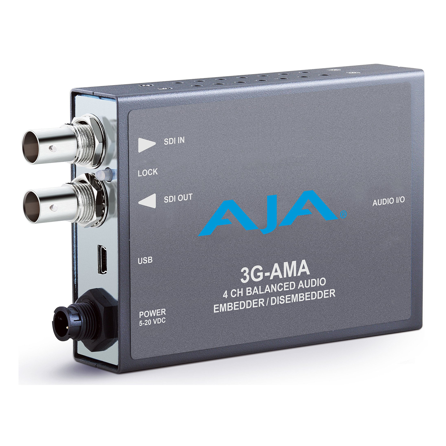 AJA 3G-AMA 3G-SDI Analog Audio Embedder / Disembedder