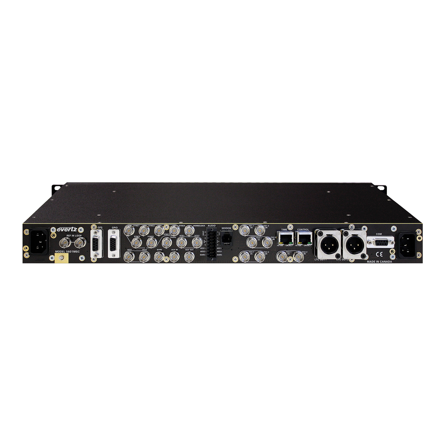 Evertz 5601MSC Master SPG/Clock System