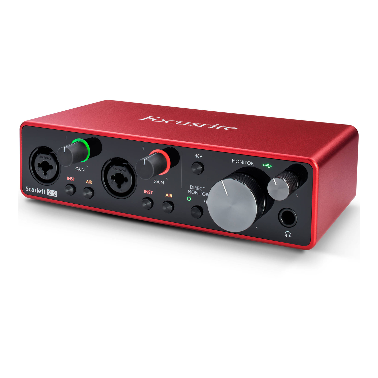 Focusrite Scarlett 2i2 (3rd Gen) USB Audio Interface