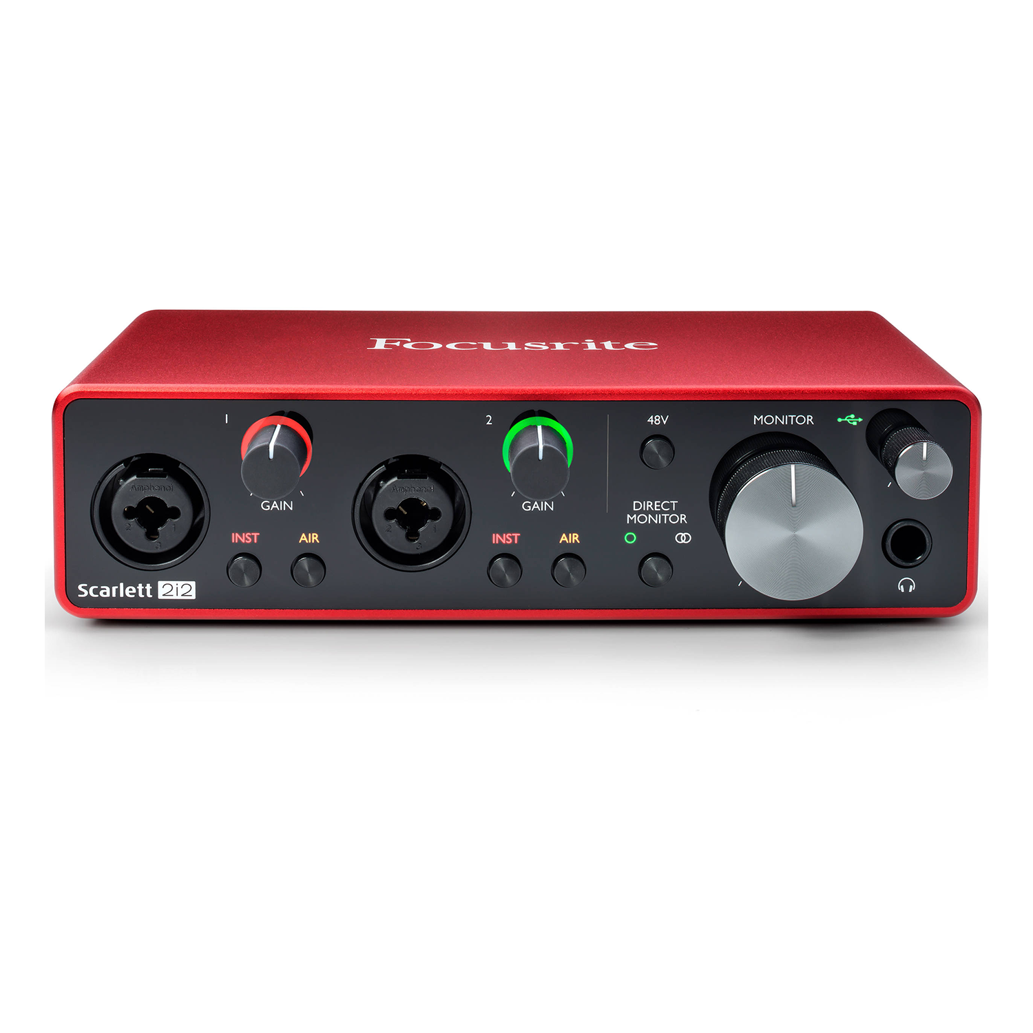 Focusrite Scarlett 2i2 (3rd Gen) USB Audio Interface