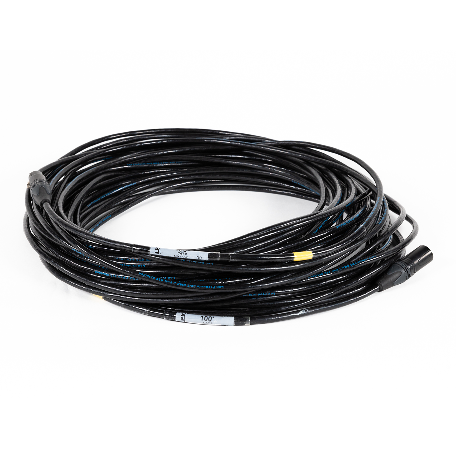 LEX DMX-5P-100 DMX 5-Pin XLR Cable 100'