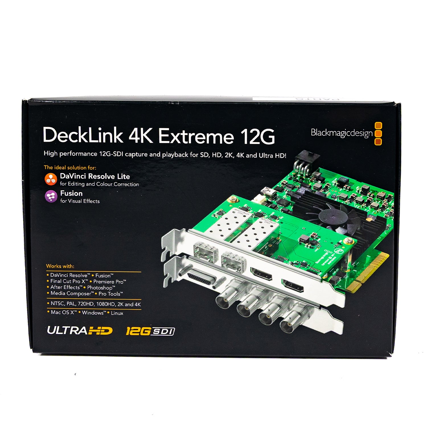 Blackmagic Design DeckLink 4K Extreme 12G PCIe Capture & Playback Card