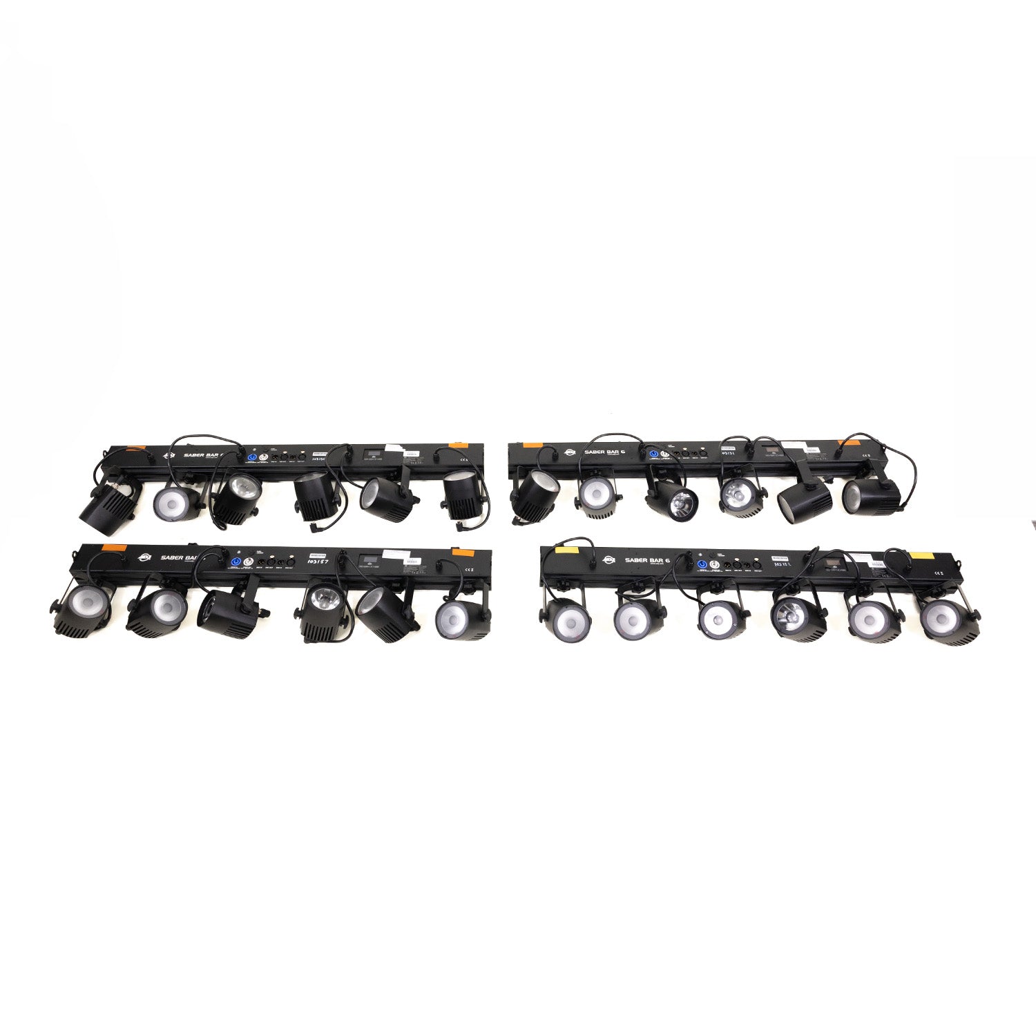 ADJ Saber Bar 6 6-Head Pinspot Lighting System (4-Pack)