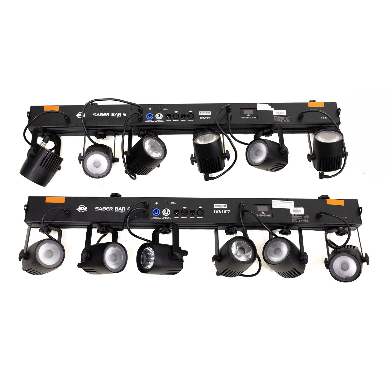 ADJ Saber Bar 6 6-Head Pinspot Lighting System (4-Pack)