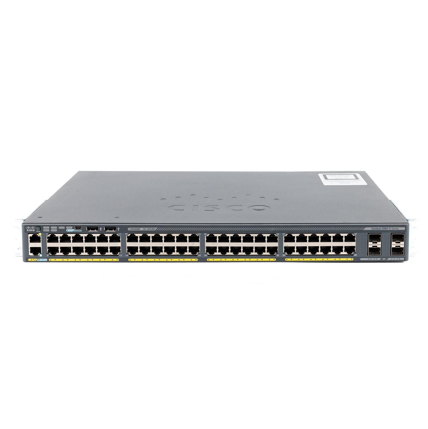 Cisco Catalyst 2960-X Series Switch with C2960X-Stack Card