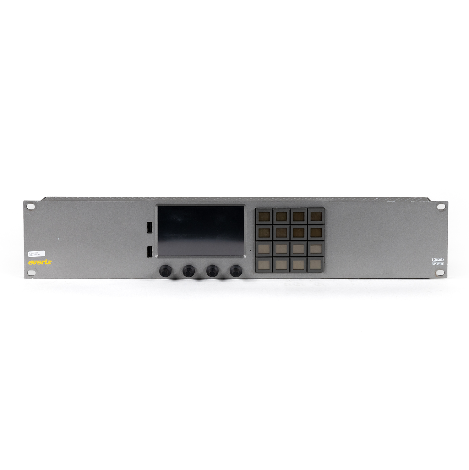 Evertz CP-2116E Advanced System Control Panel