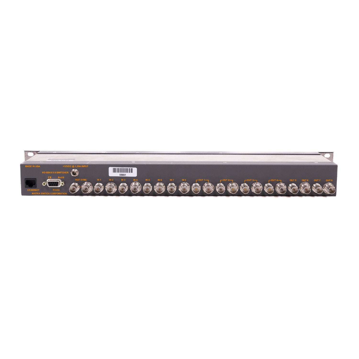 Matrix Switch MSC-HD88 HD-SDI 8x8 Switcher