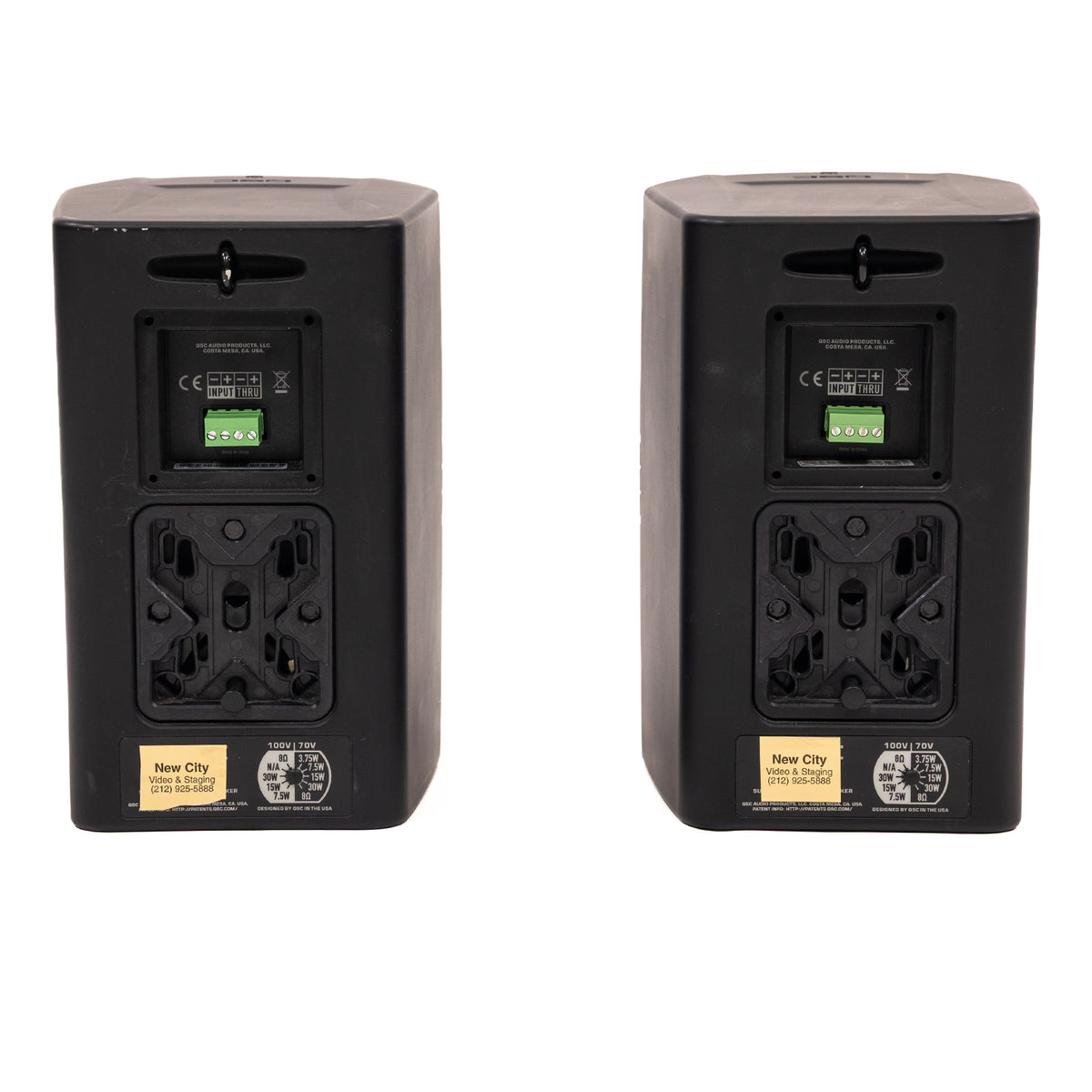 QSC AD-S4T 4.5", 2-Way Surface Mount Loudspeaker (2-Pack)