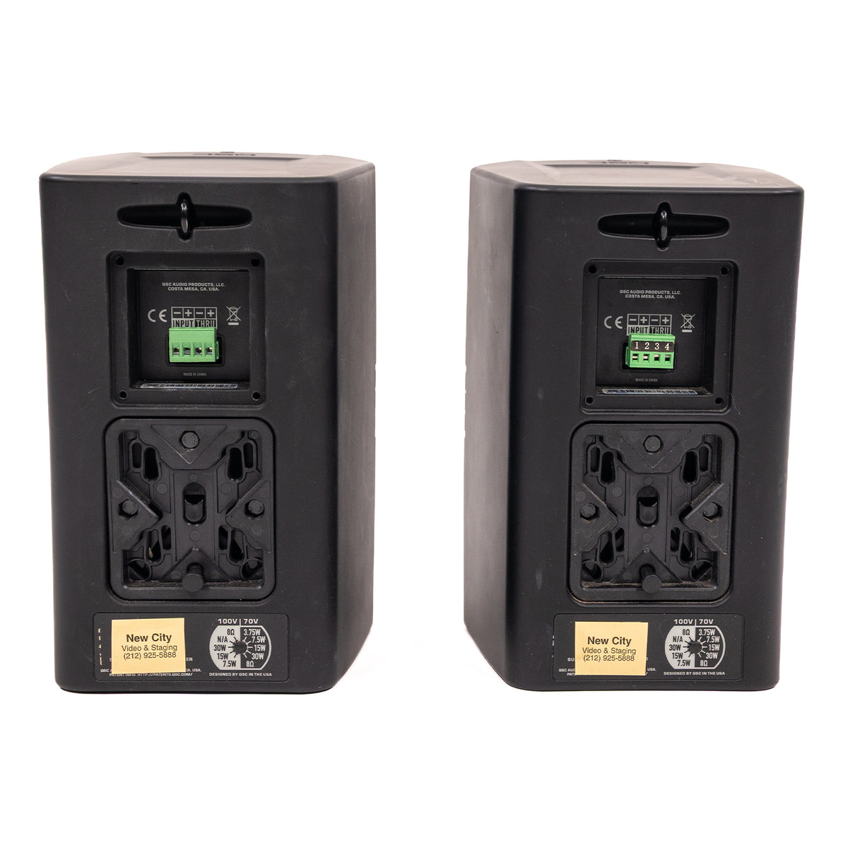 QSC AD-S4T 4.5", 2-Way Surface Mount Loudspeaker (2-Pack)