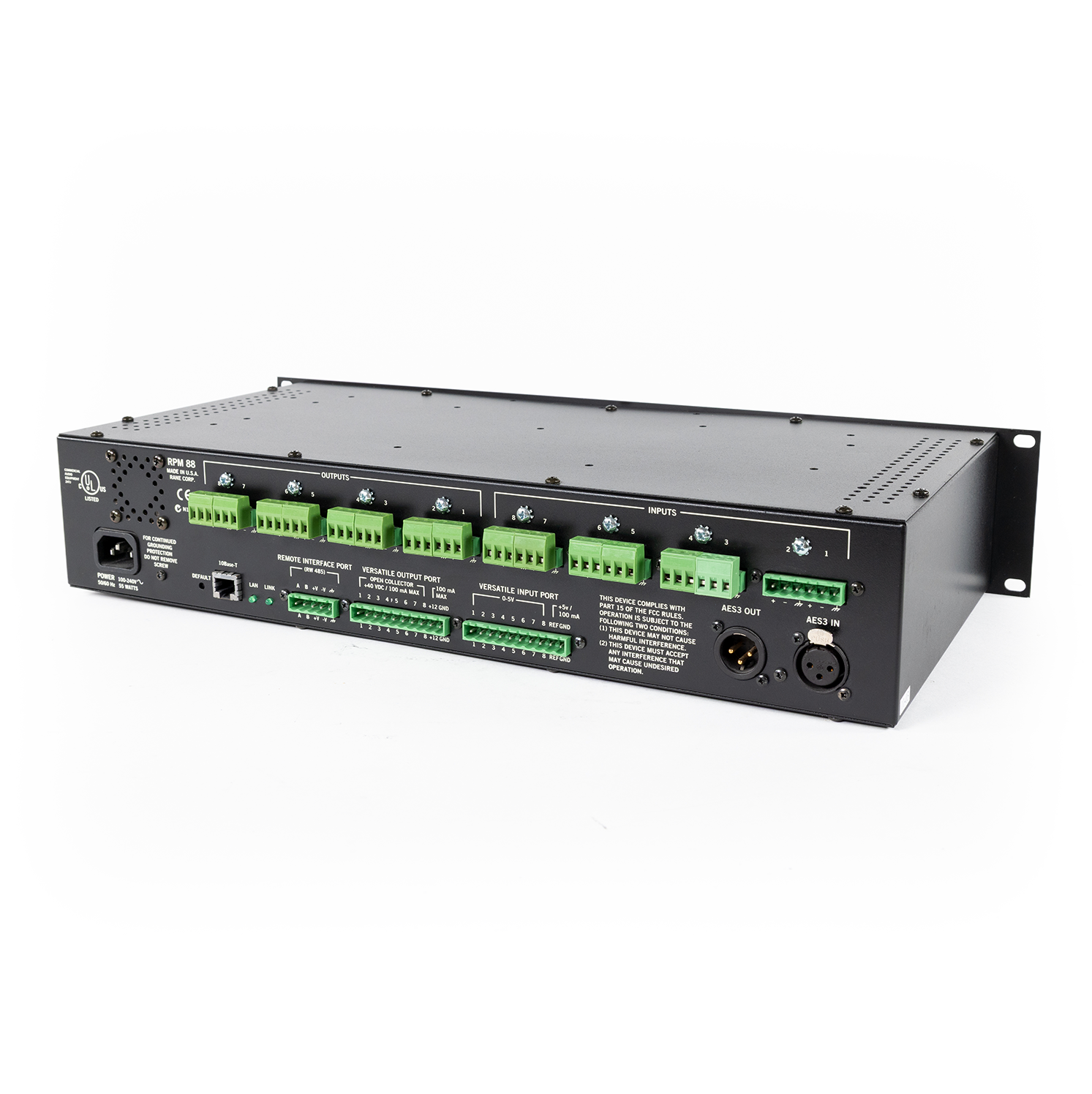 Rane RPM 88 Digital Programmable Multiprocessor