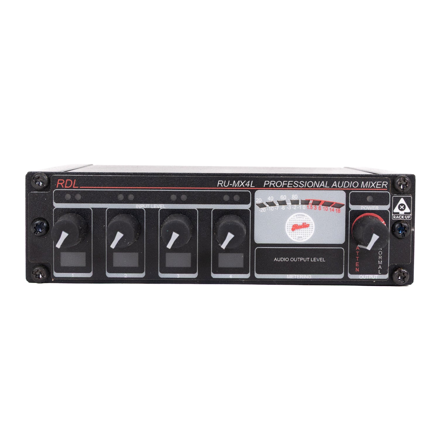 RDL RU-MX4L 4-Channel Mic/Line Mixer (No Power Supply)