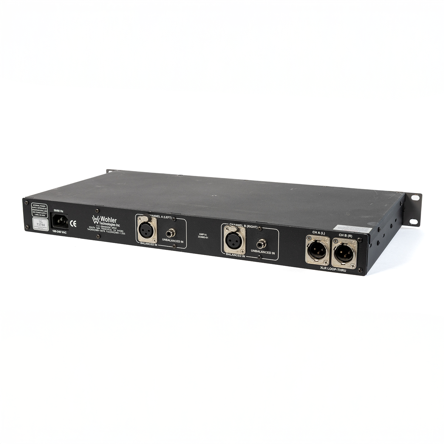 Wohler Technologies AMP1A-SVC Analog Audio Monitor Panel