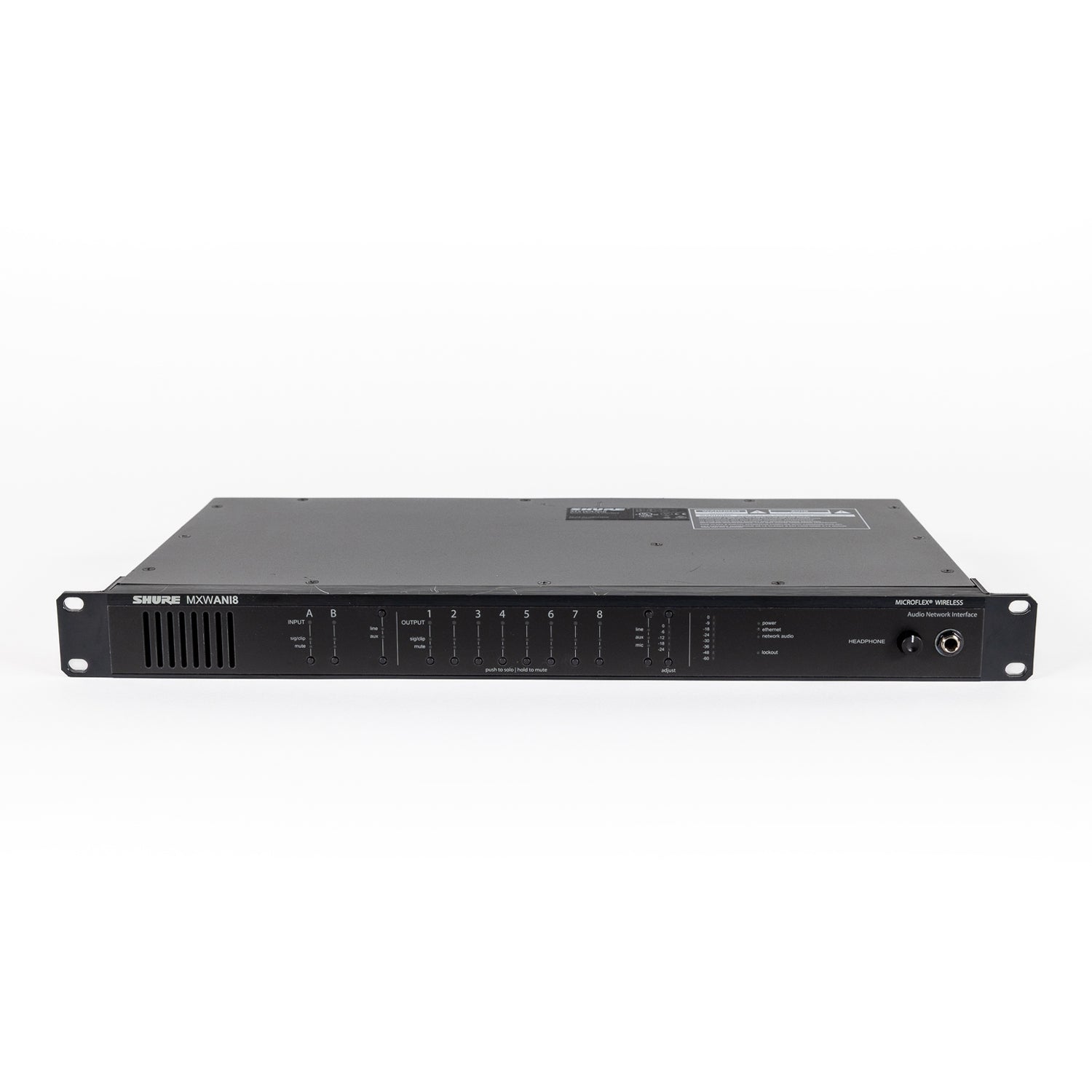Shure MXWANI8 8-Channel Audio Network Interface
