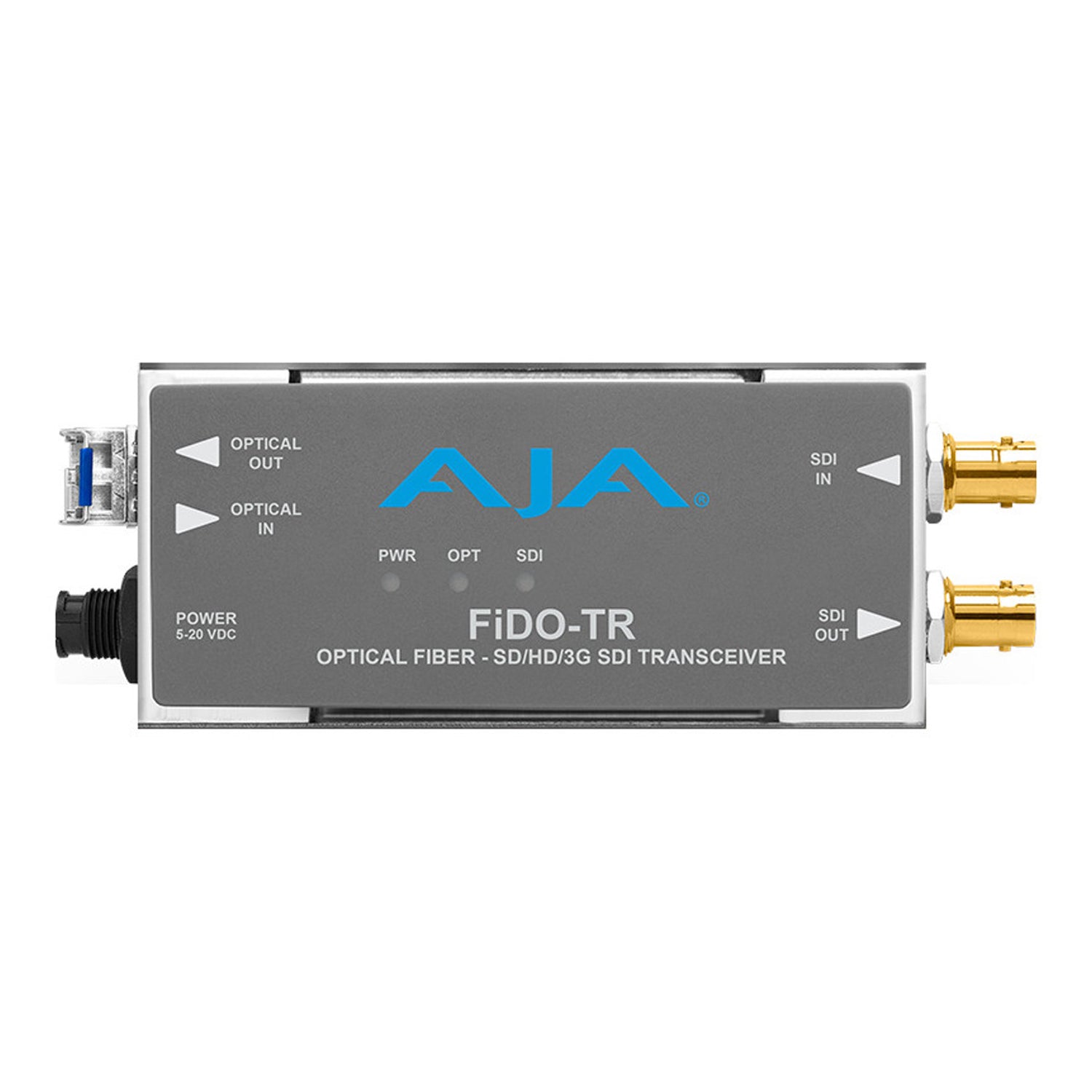 AJA FiDO-TR-MM 1-Channel 3G-SDI/LC Multi-Mode LC Fiber Transceiver