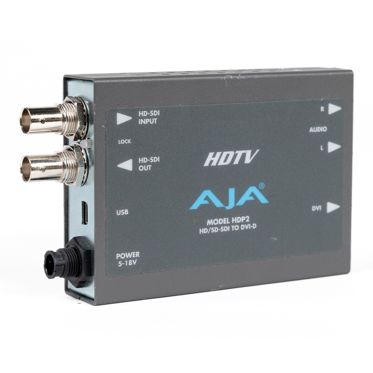 AJA HDP2 HD-SDI/SDI to DVI-D and Audio Converter