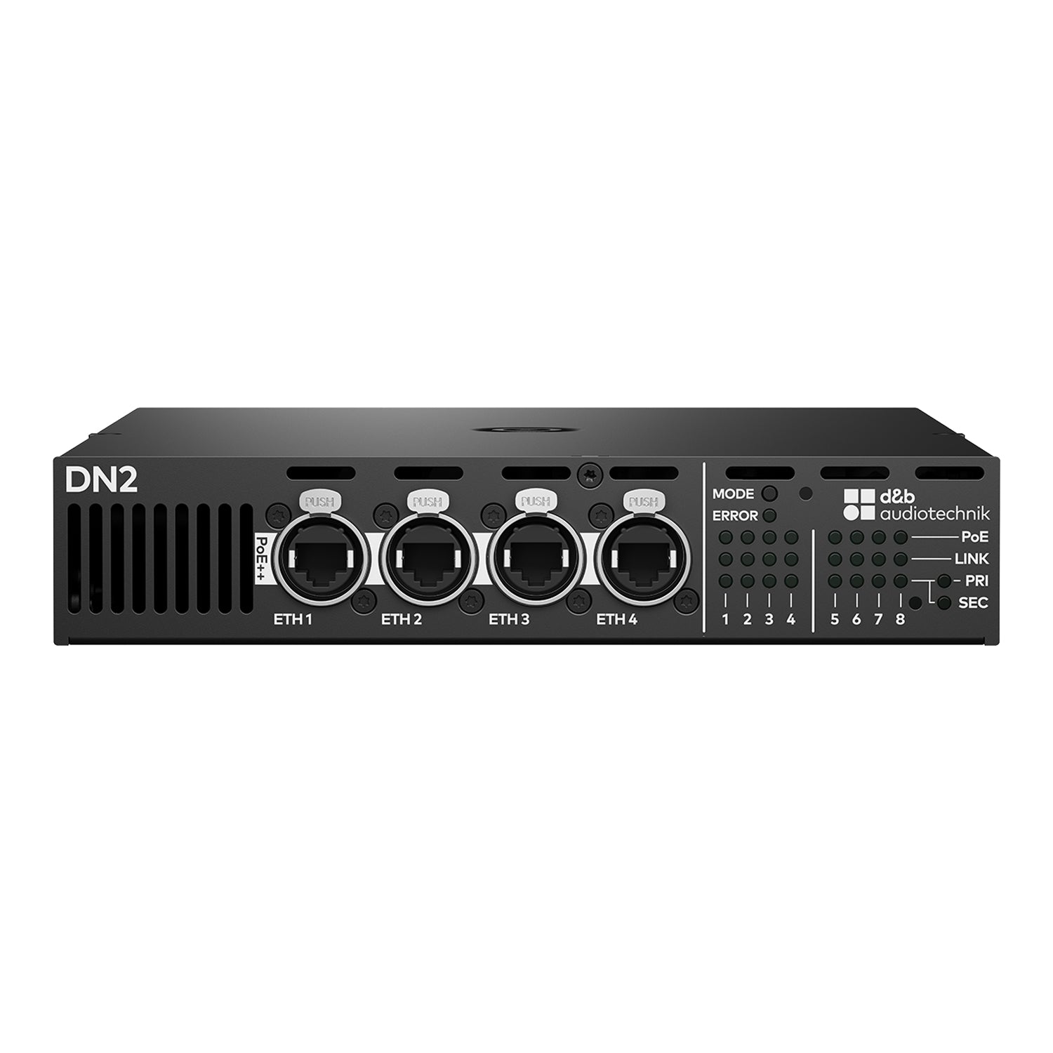 d&b DN2 8-Port Ethernet PoE++ Switch