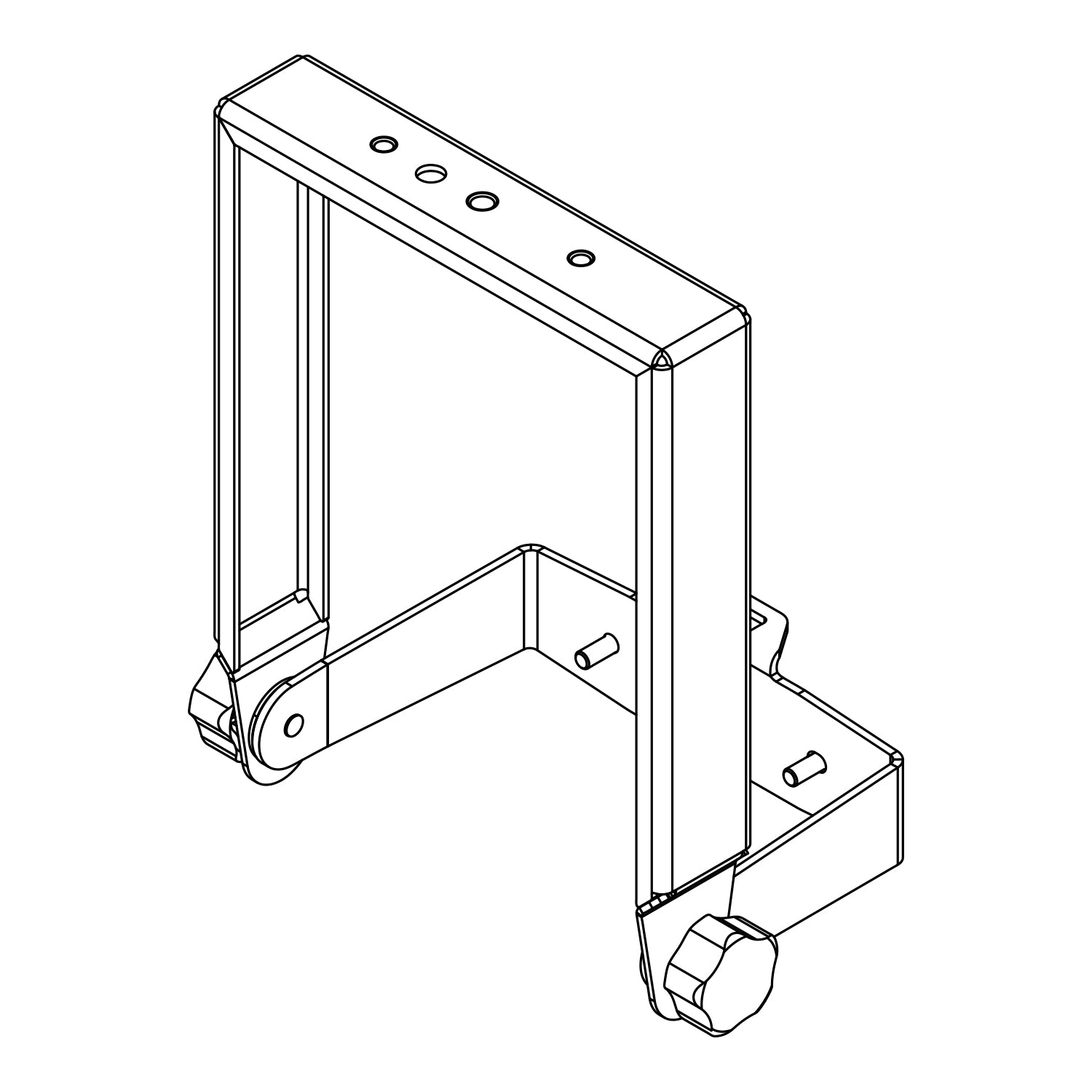 d&b U5 Swivel Bracket (Z5803)