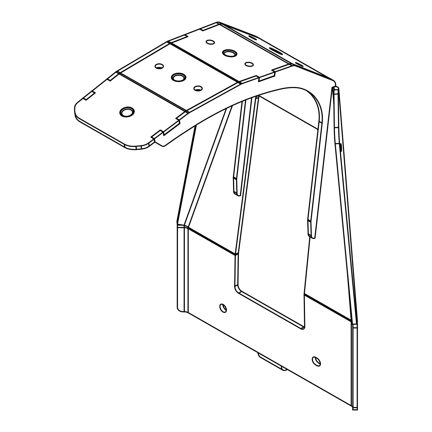 d&b U7 Vertical Bracket (Z5807)