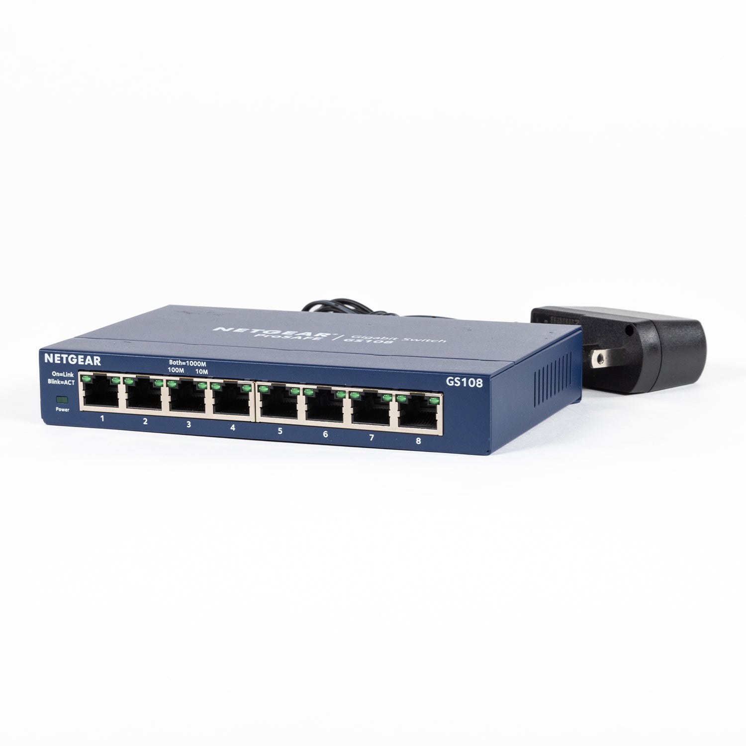 Mode d'emploi Netgear ProSafe GS108 (Français - 2 des pages Mode d'emploi Netgear ProSafe GS108 (Français - 2 des pages